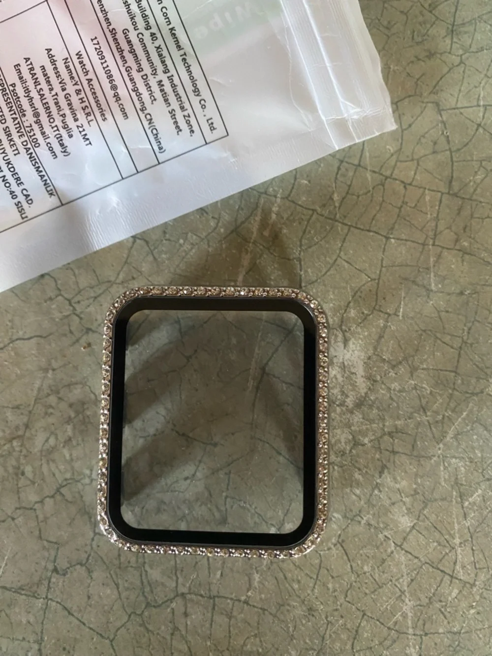 NEW in packaging Apple Watch Series 1/2/3 42mm Rhinestone Protective Case
